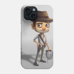 Indiana Jones fanart Phone Case