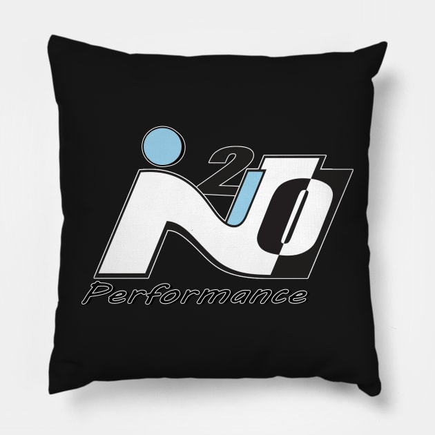 i20N Performance Performance Blue Pillow by CarEnthusast