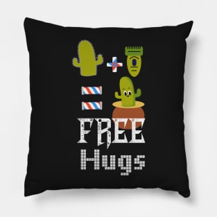 Free hugs FUNNY cactus Pillow