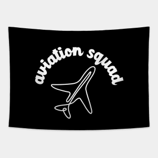 aviation squad Tapestry