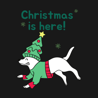 Dog Merry Xmas Funny Gift T-Shirt