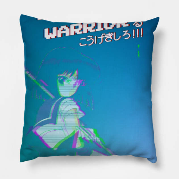 Internet Warrior Pillow by ssydneyart