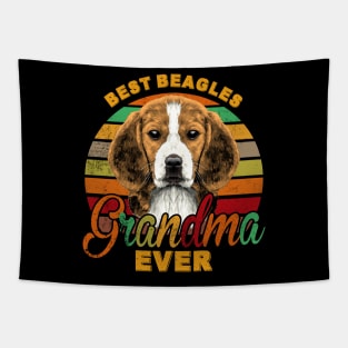 Best Beagles Grandma Ever Tapestry