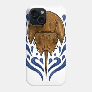 Horseshoe Crab Swirl Phone Case