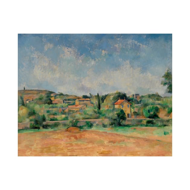 The Bellevue Plain by Paul Cezanne by Classic Art Stall