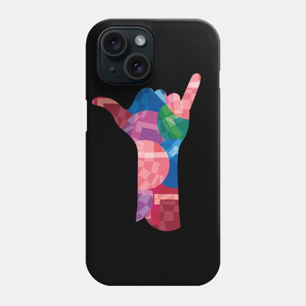 Hang loose (shaka sign) Phone Case by ICONZ80