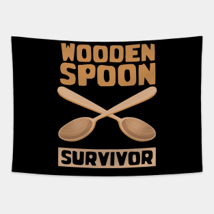 Wooden Spoon Survivor Tapestry