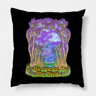 The silence of the night. Pillow