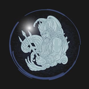 Poseidon in a circle T-Shirt