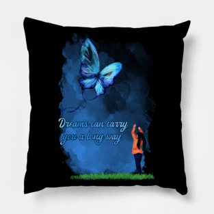 Butterfly, Positive, Spiritual, Kyte, Dreams Pillow