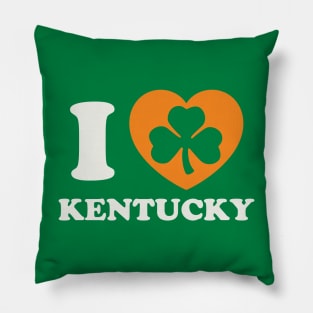 St Patricks Day Kentucky Irish Pride Lexington Louisville Pillow