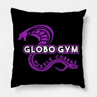 Globo Gym Purple Cobras Globo Gym Funny Geek Nerd Pillow