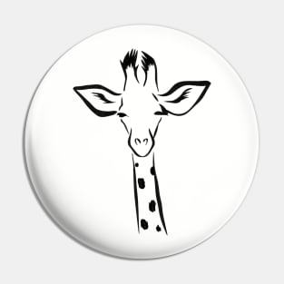 Cute Giraffe Pin