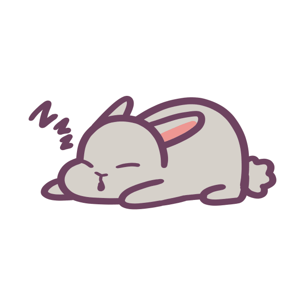 Bunny Rabbit Naptime by ThumboArtBumbo