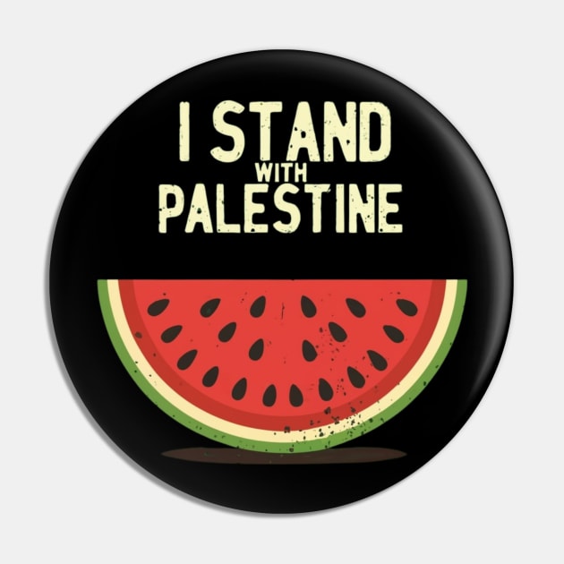 I stand with palestine Pin by Aldrvnd