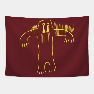 Wildman Rock Art Tapestry