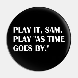 PLAY IT SAM Pin