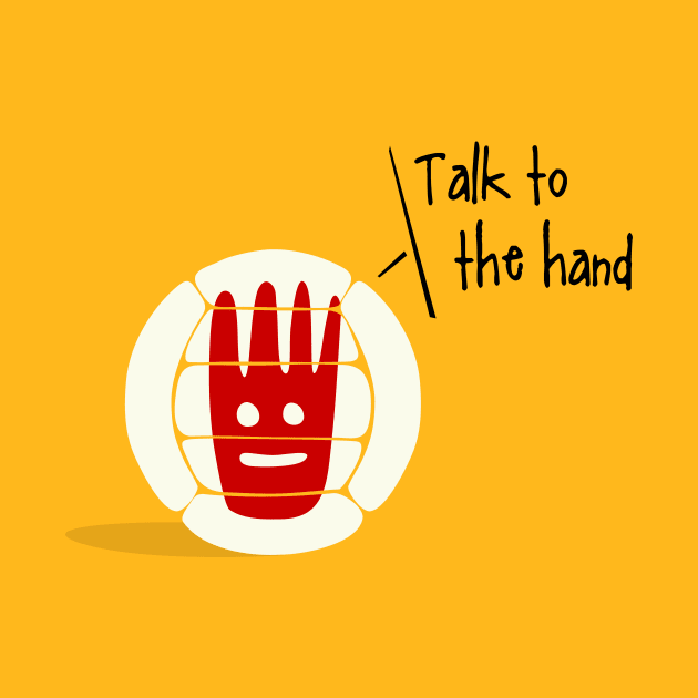 Talk to the hand by Pigbanko