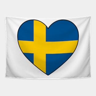 Heart - Sweden Tapestry