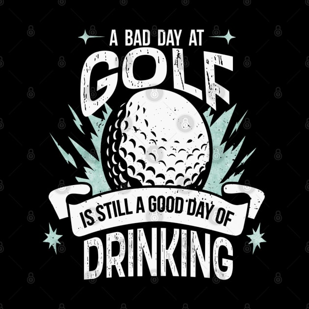 Golfing Drinking Golf Golfer Sports by Sassee Designs