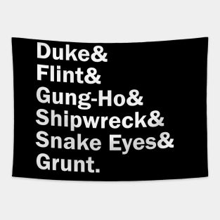 Funny Names x GI Joe Tapestry