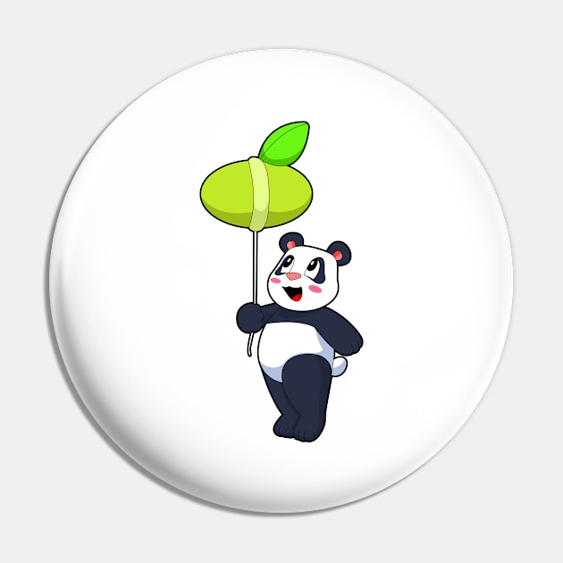 Panda Balloon Pin by Markus Schnabel