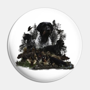 German Wirehaired Pointers Pin