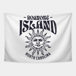 Roanoke Island, NC Summertime Vacationing Watchful Sun Tapestry