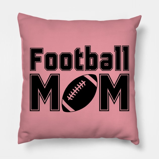 Football Mom Pillow by KayBee Gift Shop