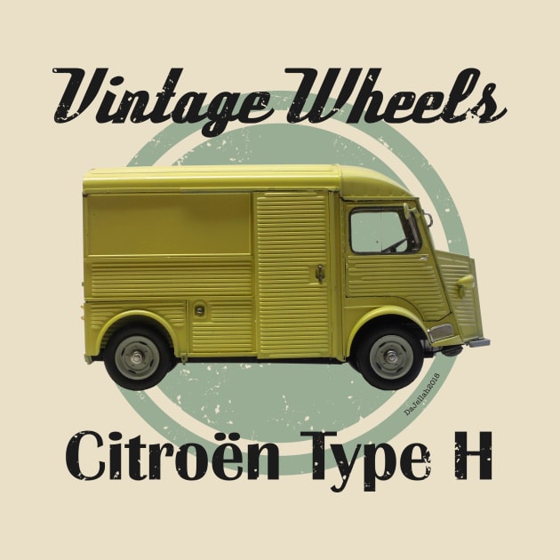 Vintage Wheels - Citroën Type H by DaJellah