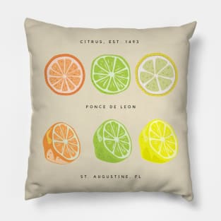 Citrus Est. 1493 Pillow