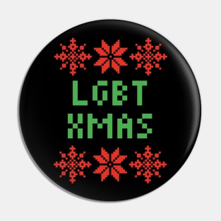 LGBT Xmas - LGBTQ Christmas Pin