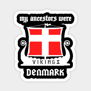 danish - VIKINGS DENMARK Magnet