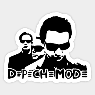 Depeche Mode Logo Car Bumper Sticker Decal - 3'', 5'', 6'' or 8