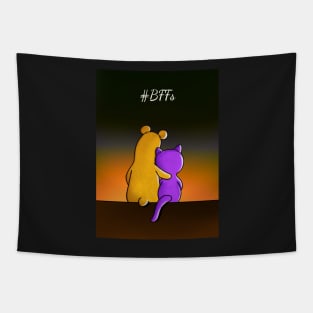 Plum & Custard - BFFs Tapestry