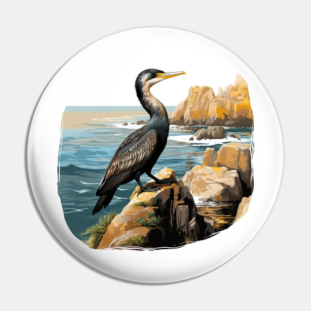 Cormorant Pin by zooleisurelife