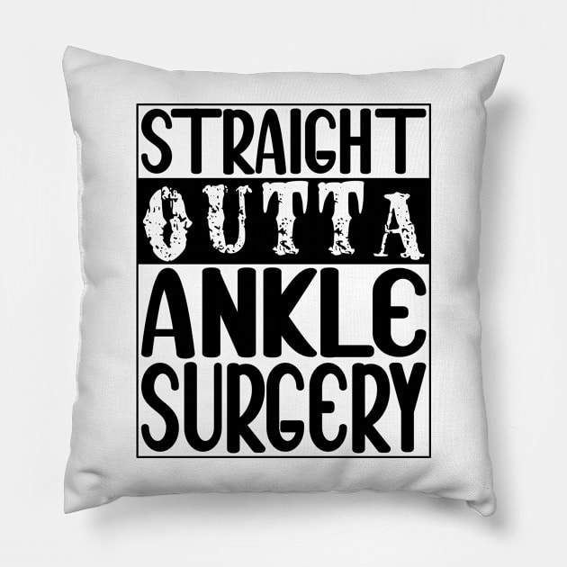 Ankle Surgery Pillow by Medical Surgeries