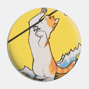 Major Meowrcana - 0 - The Fool Pin