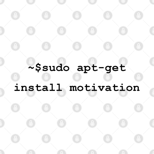 sudo apt-get install motivation by leo-jess