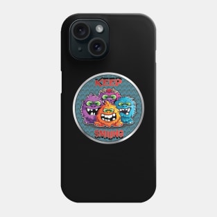 Keep Smiling, Happy Smiling Monsters Phone Case