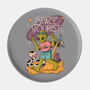 Space tourist Pin