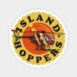 Island Hoppers Magnum PI Magnet