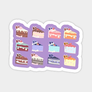 Cake Slice Parade Magnet