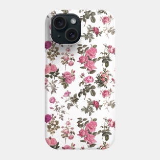 Vintage Pink Roses Phone Case