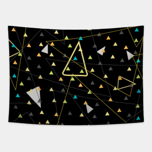 Triangle Madness Tapestry