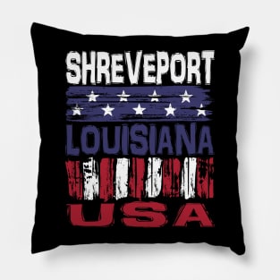 Shreveport Lousiana USA T-Shirt Pillow