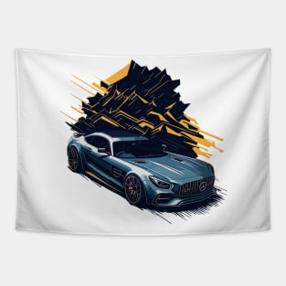 Mercedes-AMG GT Classic Car Tapestry