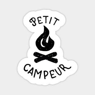 Petit campeur - little camper Magnet