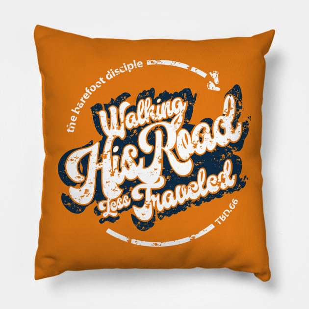 Walking His Road Pillow by TBD.66