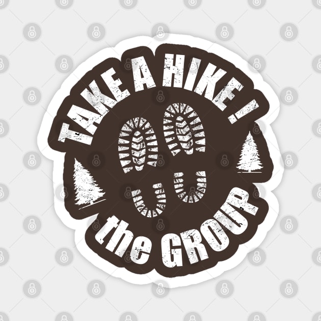 Hiking TAKE A HIKE! Magnet by Design Malang